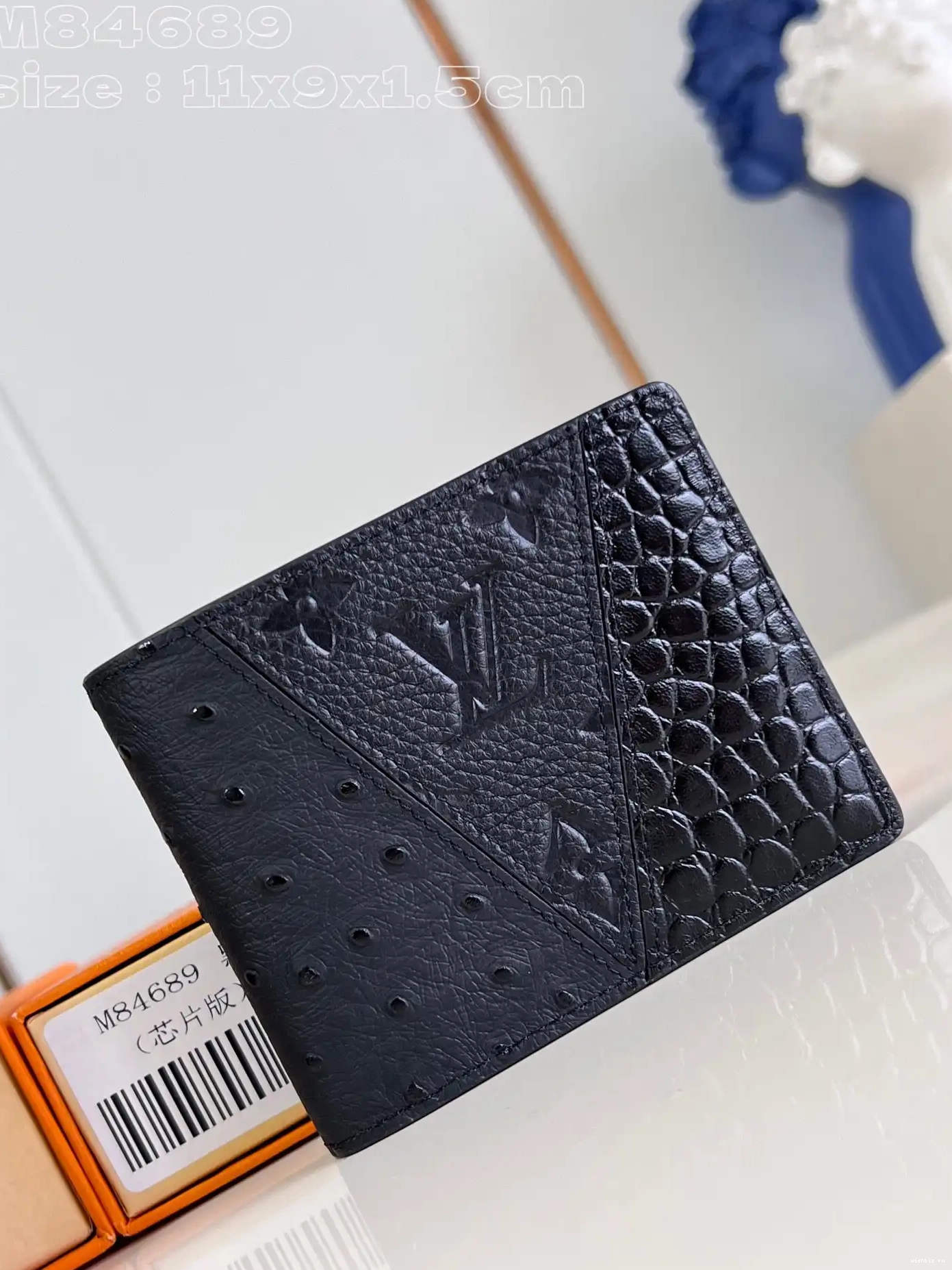 WIS LOUIS MULTIPLE WALLET-11.5*9*1.5cm VUITTON 0526